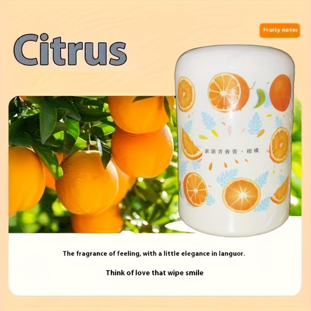 

Твердые парфюмированные освежители воздуха - 6 ароматов Подходят для автомобилей, домов, кухонь, спален и ванных комнат - Декорированные сферические контейнеры с крышками Citrus