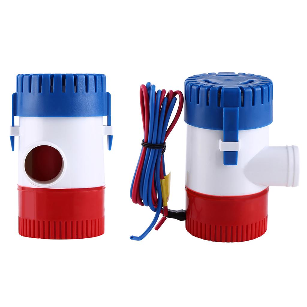 12V 3.8A 1100 GPH Electric Marine Water Bilge Pump Submersible For Yacht Boat