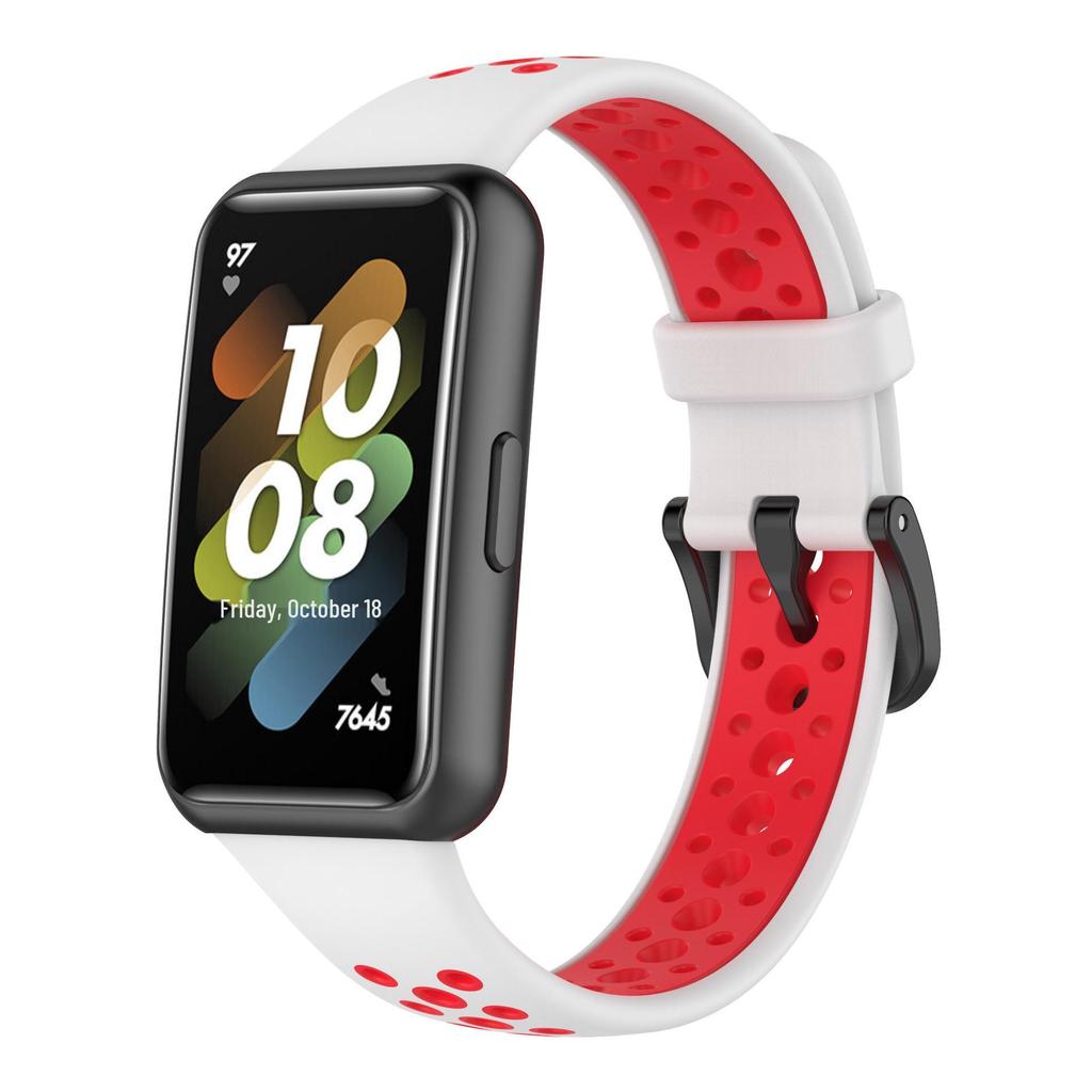 Breathable Two-Color TPU Replacement Strap for Huawei Band 7
