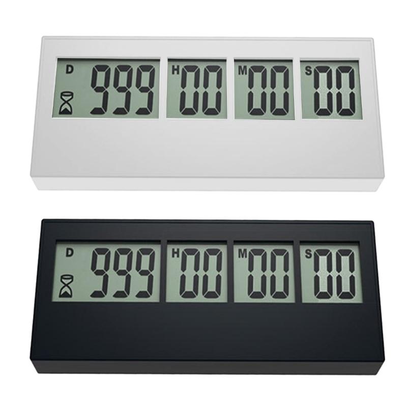 999Days Countdown Clock LCD Digital Screen Kitchen Timers Event Reminder for Wedding Retirement Kitchen Baking Cooking
