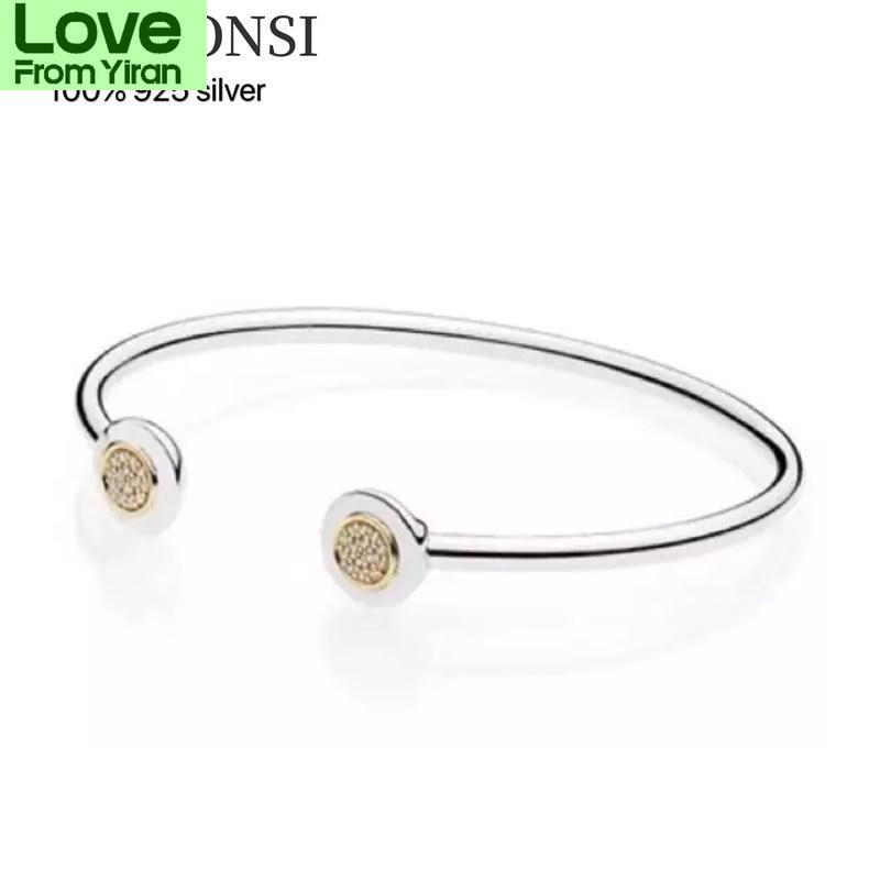 Sale Real 100 %925 Sterling Silver Pan Bracelets Snake Chain Charm Bracelet Fit Original Charms For Women Diy Jewelry