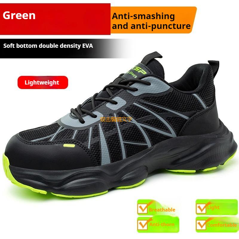 

construction lightweight safety shoes plastic toe sneakers boots men summer breathable work shoes industrial safety tennis shoes 36