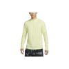 Top Deportivo de Manga Larga con Media Cremallera y Cuello Alto Nike Dri-Fit Element Sólido Protección Solar Hombre tops Verde Brillante DD4757-331
