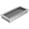 Ventilasjonsdeksel 17x37 polert
