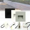 Waterproof Led Step Light Ip55 Black Aluminum 3w For Outdoor Balcony And Garden