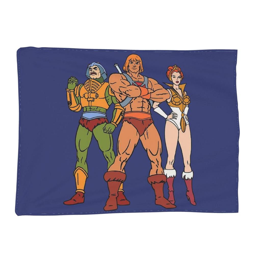 Eternia He-Man And The Masters Of The Universe Blanket Soft Warm Flannel Throw Blanket Plush for Bed Living Room Picnic Travel