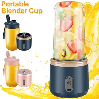 Mini storcător electric fără fir, amestecare multifuncțională, ceașcă de suc, reîncărcabilă prin USB, blender automat pentru smoothie, instrument de bucătărie
