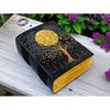 Grimoire Leather Journal For Women, Handmade Tree of Life, Blank Spell Book of Shadows, Junk Journal, Gift For Him Her