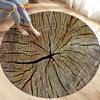 3D Wood Grain Round Area Rug,Circle Carpet Rug for Living Room Bedroom Sofa Cloakroom Decor,Kids Play Non-slip Floor Mat,Pet Mat