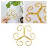 Rustproof Metal Flower Support Stake For Indoor Outdoor Climbing Vine Bouquets Decorative Garden Plant Structure 4 Pack