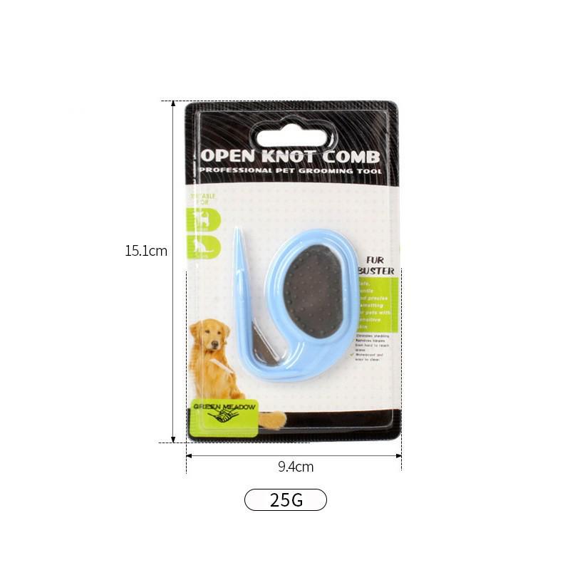 Pet Detangling Comb for Cats & Dogs - Grooming Tool with Untangling Blade
