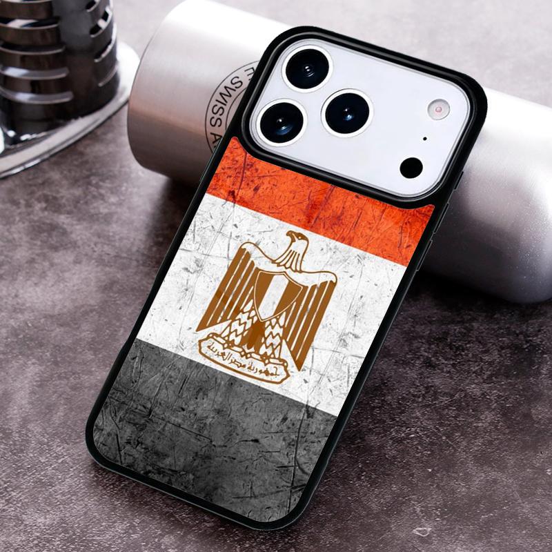 Egypt Flag Phone Case For iPhone 17 16 15 14 13 12 11 Pro Max Plus 17Air Soft Silicone Cover
