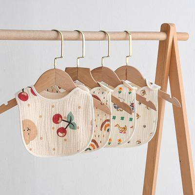 Baby Gauze Cotton Drool Bib - Newborn & Infant