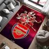 Arsenal Football Club Carpet Rug for Living Room Bedroom Home Sofa Decoration,Kids Play Nonslip Floor Mat