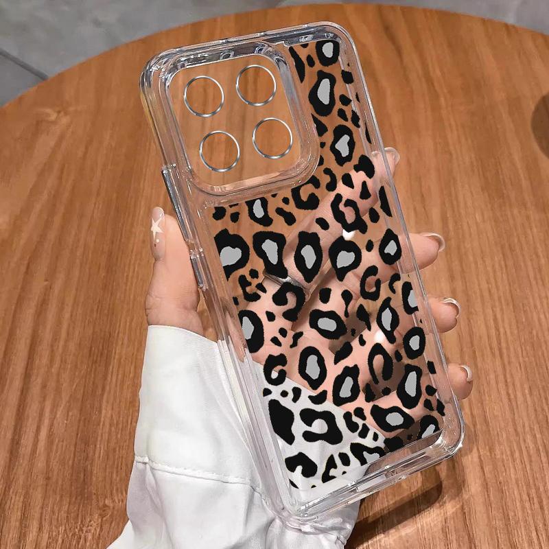 For Xiaomi 13T 11 Lite Redmi K70E Note 13 12 Pro 11 10 Poco X6 X5 Pro Shell Clear Zebra Stripe Shockproof Soft Silicone Case