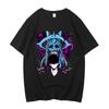 Solo Leveling T Shirt Men Sung Jinwoo Anime Graphic T Shirts High Quality Cotton Short Sleeve Tees Cartoon Streetwear Male
