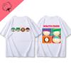 Camisetas South Park Graphic T Shirts Two Side Printed Tee Cute Cartoon Funny Cotton Straight Uttta Anime Unisex Streetwear Tops