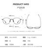 Designer Hand-made Japanese Retro Pure Titanium Glasses Frame Men's Myopia Glasses with Degree of Blue Light Protection