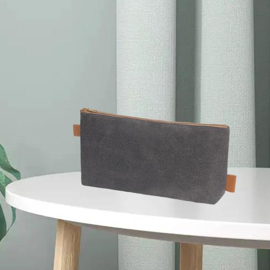 Geantă de depozitare a sculelor Pânză ceară udă rezistentă, portabilă, multifuncțională, cu fund plat, instrumente, gadgeturi, pungă organizatoare, consumabile pentru exterior