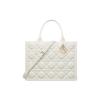 BookTote Cow Leather Handbag Medium Women's Milk White M1324OWHP-M030