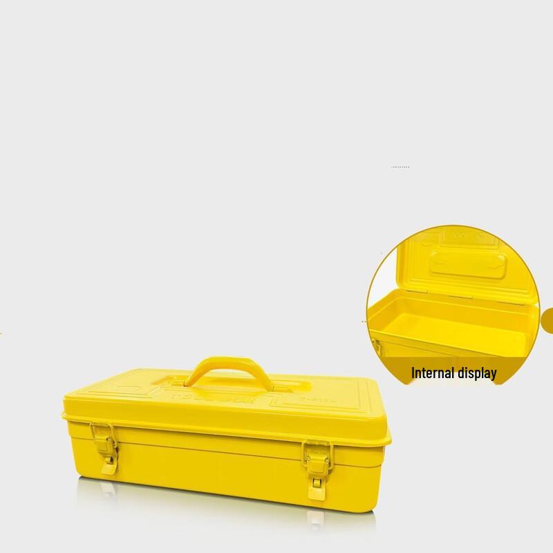 Heavy-Duty Portable Metal Tool Box CN plug (adapter included)