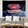 Football Team Print Tapestry, Lightweight Wall Hanging, for Bedroom, Dorm, Living Room, Home Art Decor - Birthday Christmas Gift for Friends