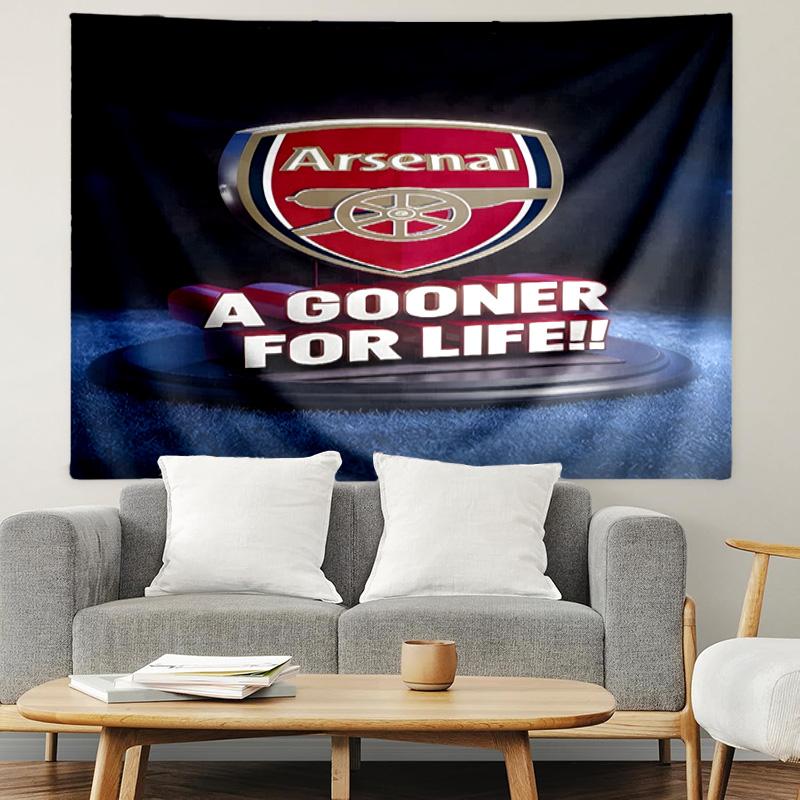 Football Team Print Tapestry, Lightweight Wall Hanging, for Bedroom, Dorm, Living Room, Home Art Decor - Birthday Christmas Gift for Friends