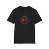 Trump 47 America Softstyle T-Shirt, President, USA, Patriotic, Memorial Day, 4th