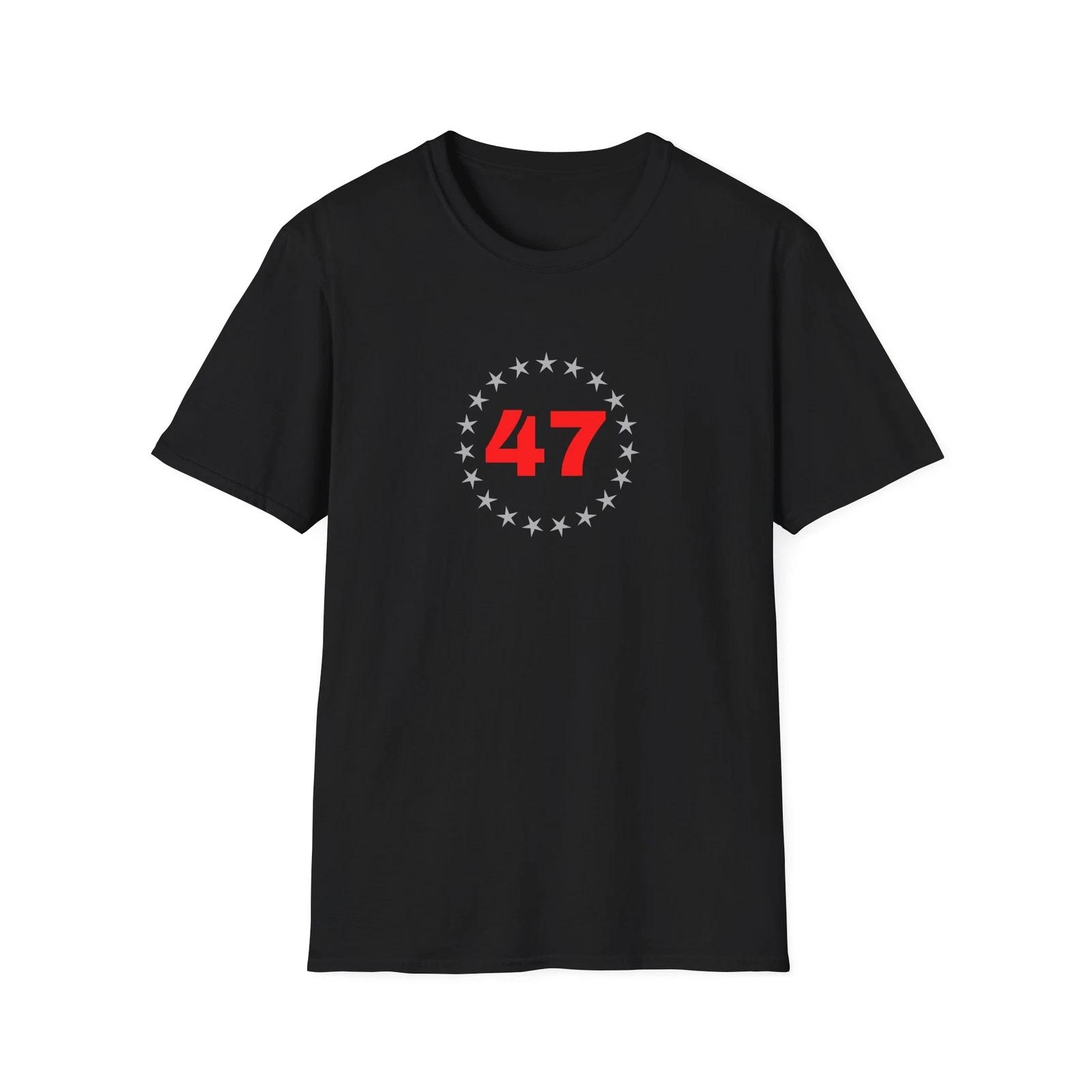 Футболка Trump 47 America Softstyle, Президент, США, Патриотическая, День памяти, 4-е июля XL