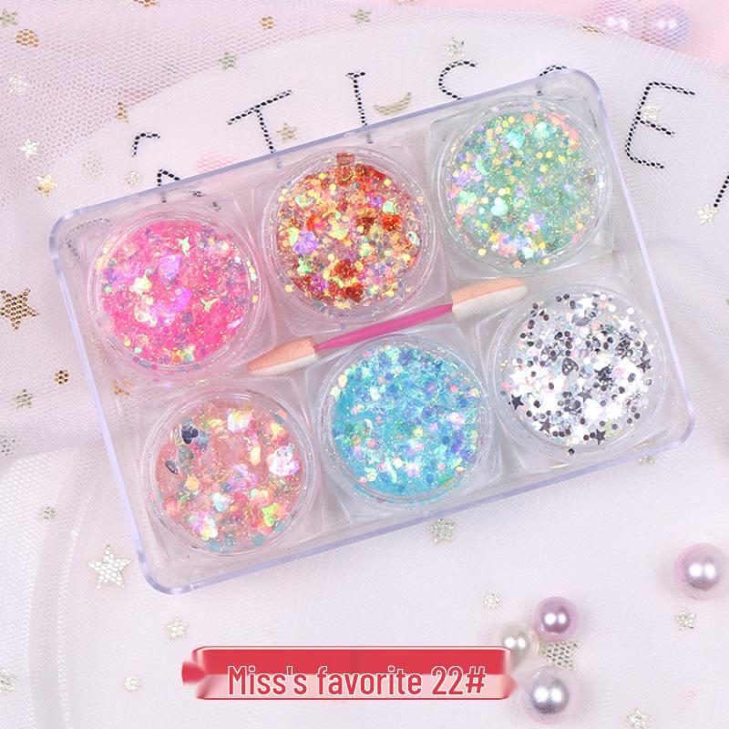 Fairy Sparkle Glitter Eyeshadow Stickers - Shimmer Makeup for Christmas & Children's Day