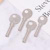 10Pcs Silver Color Metal Key Embryo Square Key Blank Fingerprint Lock Password Lock Electric Door Lock Blank