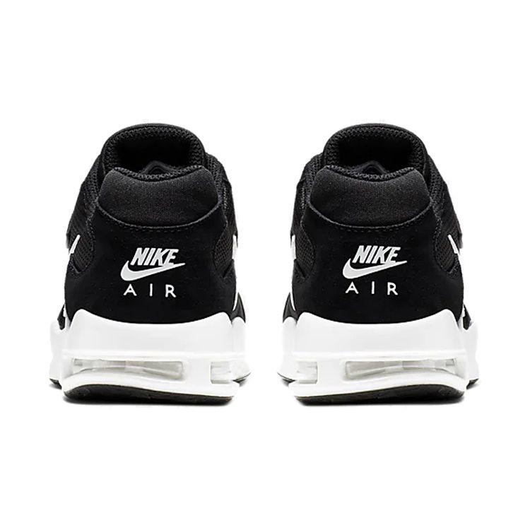 Nike Air Max Guile Lightweight Low-Top Kids Running Shoes Kids Running Shoes Black White 917641-001