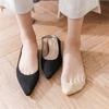 5 Pairs Suspenders Women Cotton Boat Socks Invisible Shallow Mouth Summer Thin Half Sole Socks Not Drop Heel Short Sox