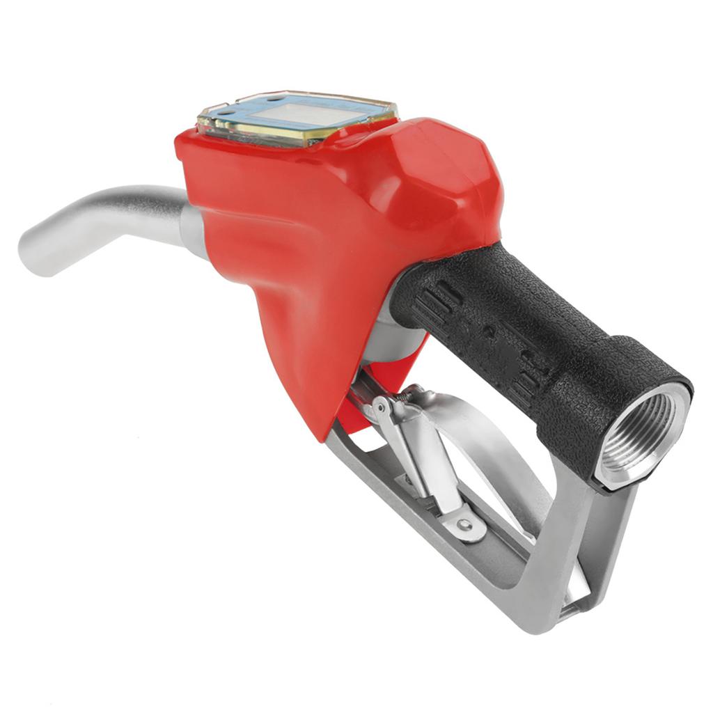 1pc Digital Fuel Oil Gasoline Nozzle Gun Fueling Nozzle with Flow Meter