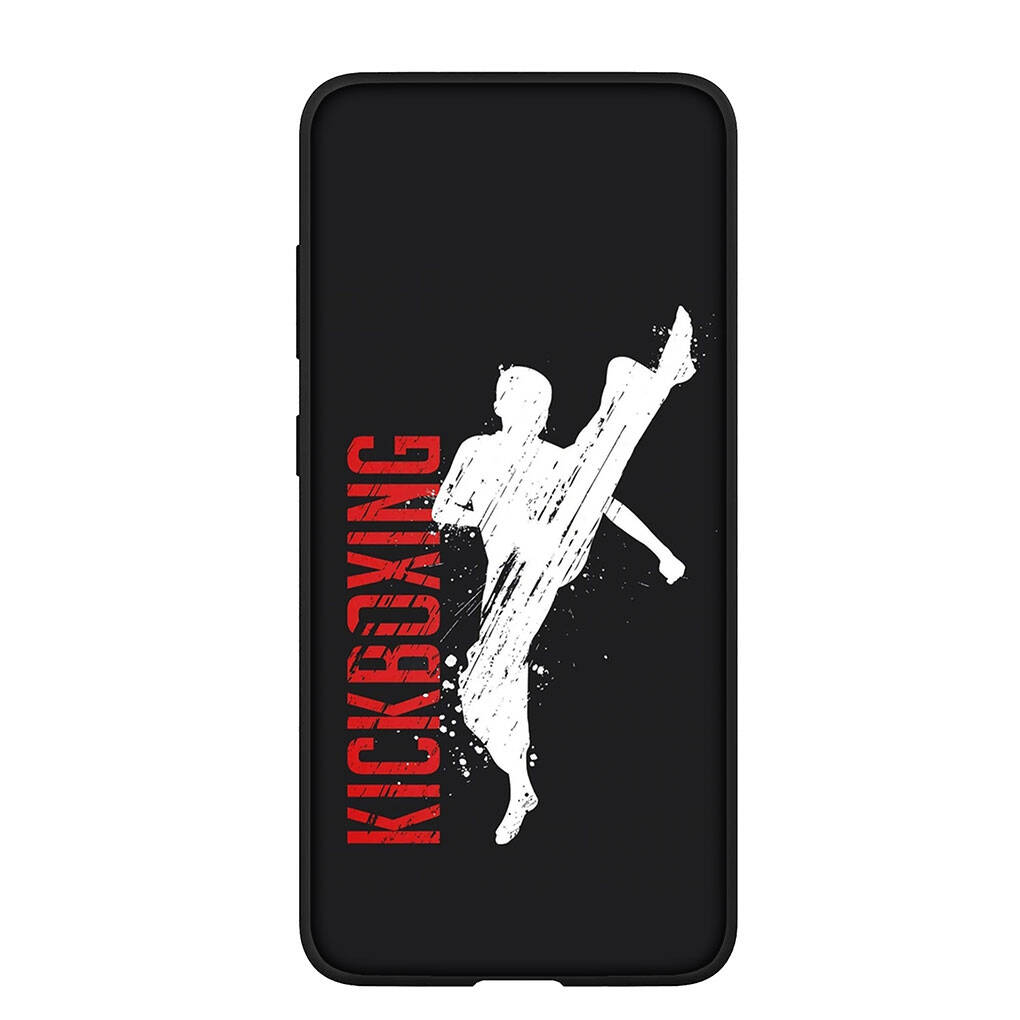 Phone Case for Samsung Galaxy S25 S23 S22 S24 Ultra FE A05 A06 A15 A16 A36 A37 A35 A54 A55 A56 A57 A25 A26 A53 Strong Boxing Gloves Kickboxing Cover