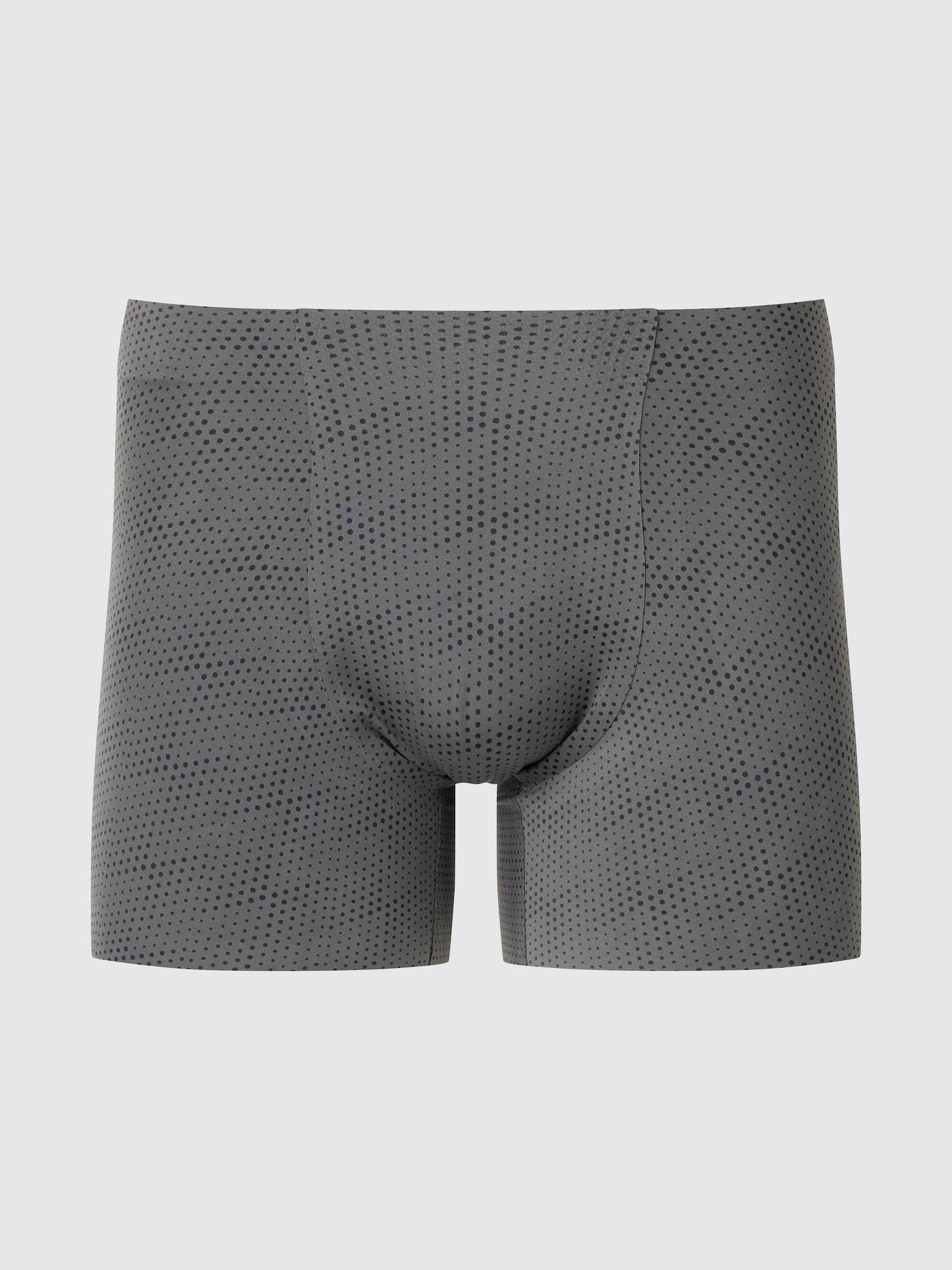 

Uniqlo Japan Air Rhythm бесшовные трусы-боксеры с застежкой спереди 08 DARK GRAY/S