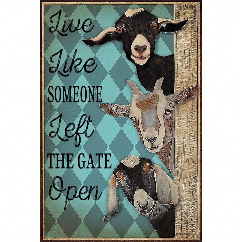 Metall-Wandschild 20x30cm