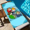 E-Eddsworld Handtuch Mikrofaser Strandtuch, Schnelltrocknend, Sandfrei, Ultrafeine Faser, Super Weich.