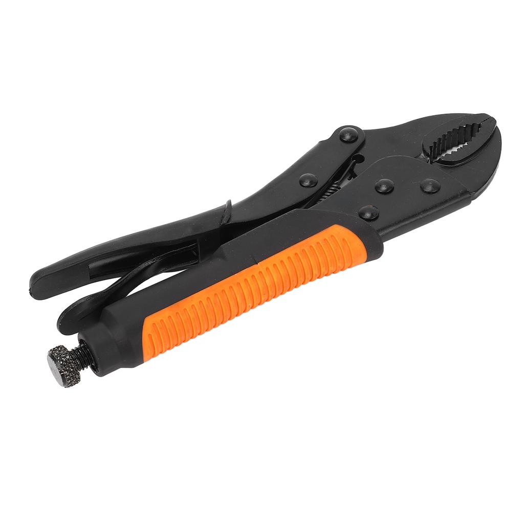 Locking Pliers Curved Jaw Carbon Steel Wrench Woodworking Clamping Device