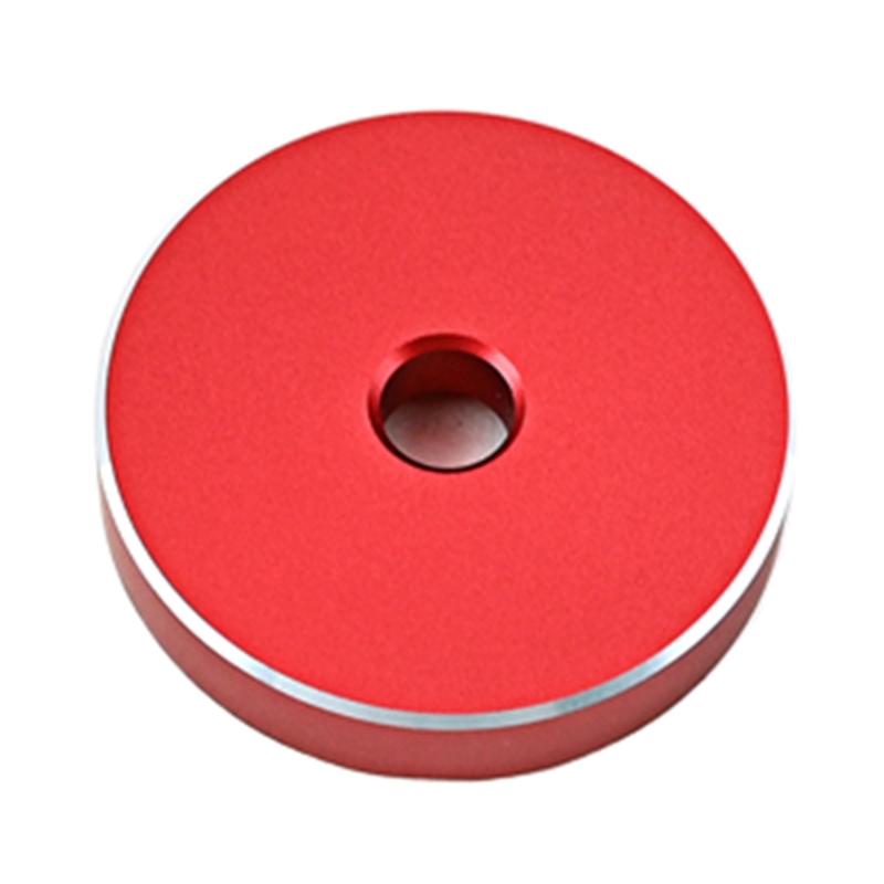 45 Rpm Adapter for 7 In Vinyl Record Turntables Discs Dome, Aluminum Alloy