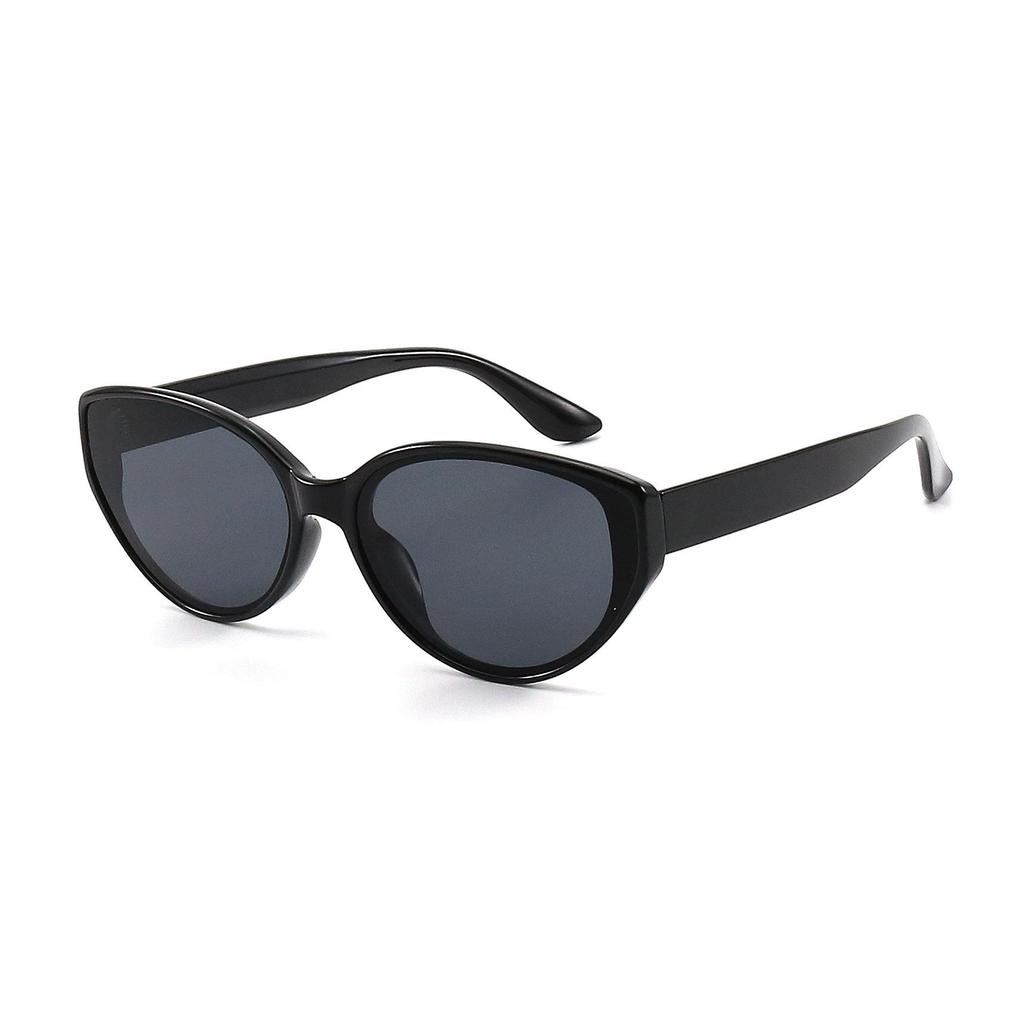 High-End Retro Cat Eye Slimming Sunglasses: UV Protection for Square & Round Faces
