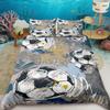 Duvet Covers stylish Messi-print bedding set includes a duvet cover and comforter, suitable for teenagers, children