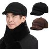 Winter Warm Caps Fleece Ear Muffs for Men Windproof Outdoor Hats