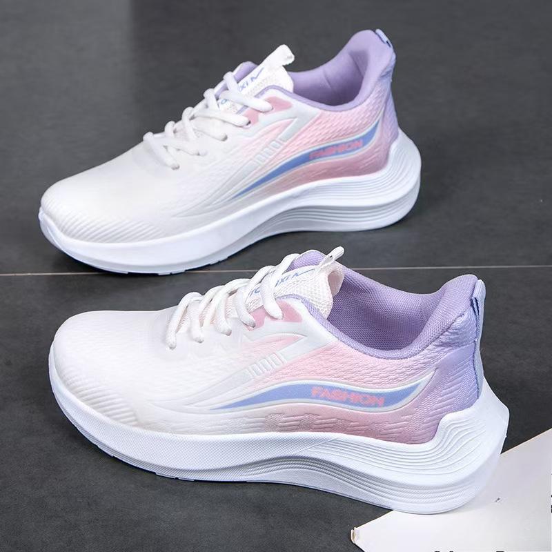 

Новые кроссовки для бега, спортивная и повседневная обувь, дышащая, удобная, легкая и женские кроссовки для бега 40 фиолетовый