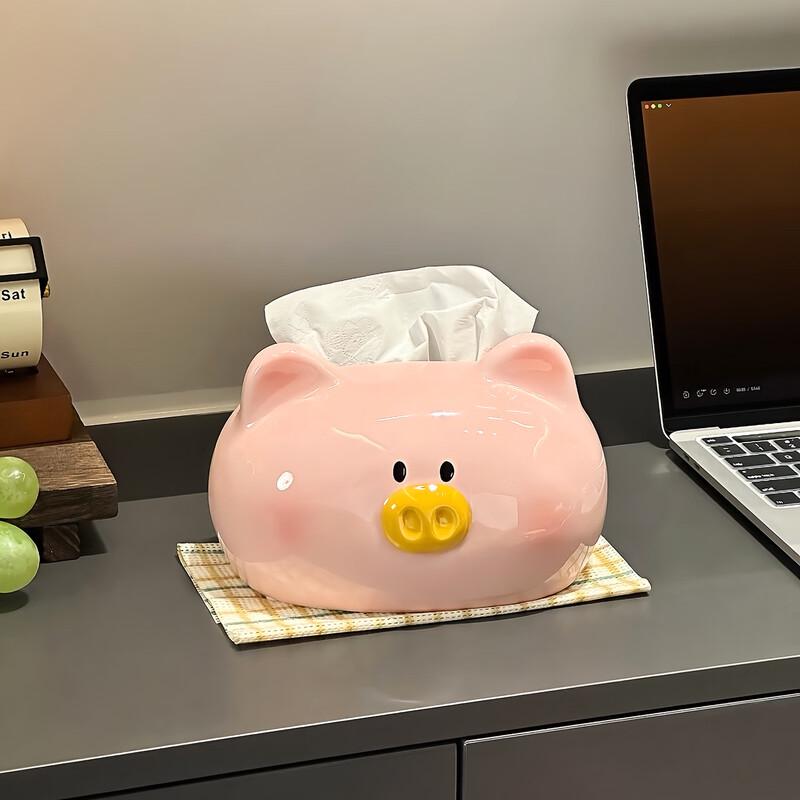 Cute Pig Tissue Box Holder