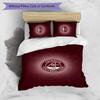 Set Biancheria da Letto Stampato Aberdeen FC 3 Pezzi Copripiumino Traspirante con Federe Biancheria da Letto Decorativa per Camera da Letto Casa