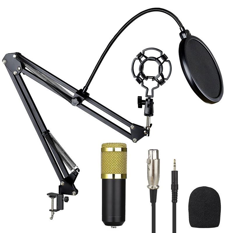 

Yuer BM800 Конденсаторный микрофонный комплект для записи и прямого эфира