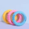 Durable Pet Flying Disk Training Ring Puller Anti-Bite Safety Silicone Outdoor Floating Indestructible Dog Toy Puppy Accessories
