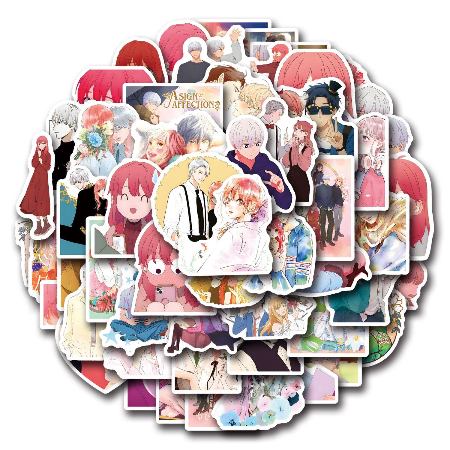 

55 Новых Наклейки Граффити Знак Привязанности Украшают Чемодан Самокат Комиксные Наклейки