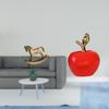 Rustic Rocking Horse Figurine Sculpture Ornament for Home Decor Countertop Cabinet TV Stand Tabletop